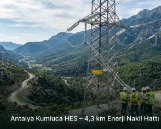 Antalya Kumluca HES – 4,3 km Enerji Nakil Hattı